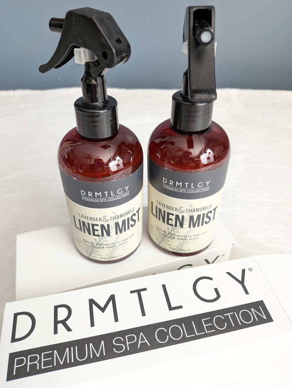 DRMTLGY Premium Spa Collection Lavender & Chamomile Linen Mist (Includes 2)